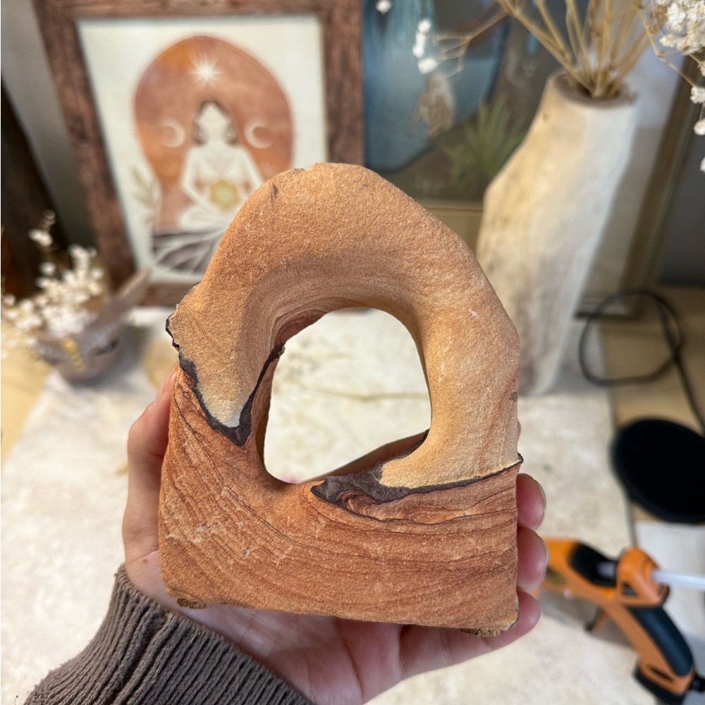 Vintage sandstone arch